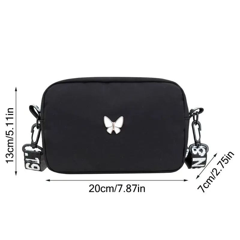 Nouvelle mode femmes sacs à bandoulière sac de maquillage femmes tendance Lingge broderie appareil photo sac à bandoulière conception Nylon petit sac de messager