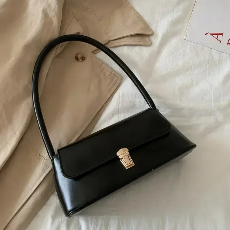 Sacs à bandoulière de marque de luxe pour femmes, Design de mode sous les bras, sac à bandoulière, sac à main et bourses de couleur unie, 2025