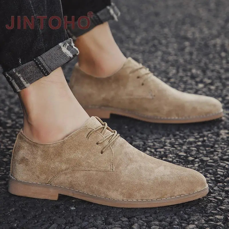 2025 hommes chaussures angleterre tendance chaussures décontractées mâle daim Oxford mariage en cuir chaussures habillées chaussures plates pour homme Zapatillas Hombre grande taille 46