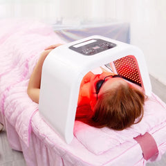 Photothérapie faciale LED 7 couleurs Photon PDT masque LED traitement Machine de beauté professionnelle SPA équipement de soins de la peau du corps du visage