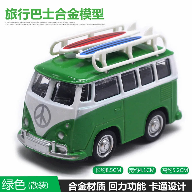 Mignon moulé sous pression en alliage métal voiture Bus moteur Tricycle moto Taxi modèle jouet enfants cadeau d'anniversaire