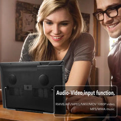 12 pouces Portable Mini télévision de voiture 1080P HDMI TV lecteur de télévision numérique DVB-T/T2 ISDB-T ATSC TV Portable numérique et analogique