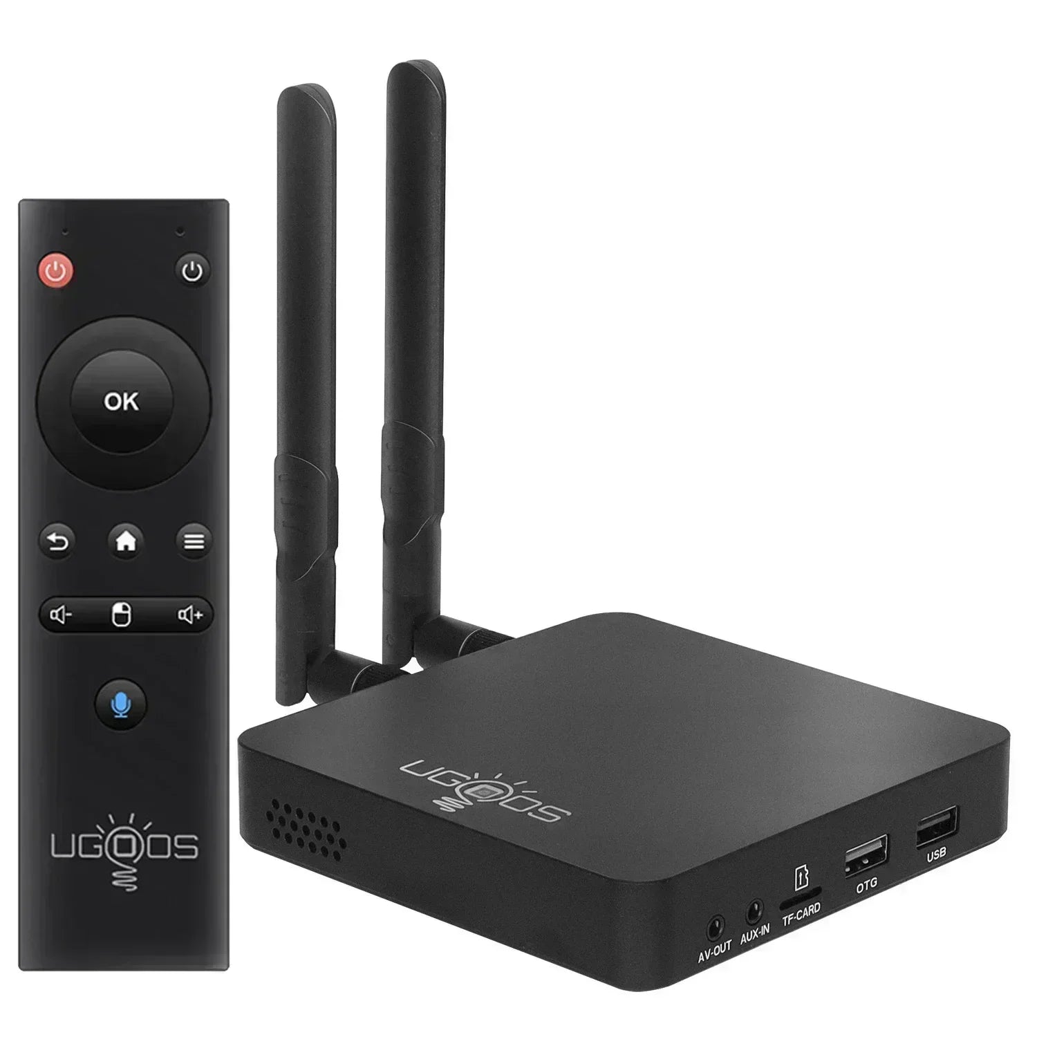 Ugoos AM6B plus Amlogic S922X-J Android 9 boîtier de télévision intelligent 4GB DDR4 32GB Wifi 6 1000M BT5.0 4K décodeur AM6 Plus boîtier de télévision