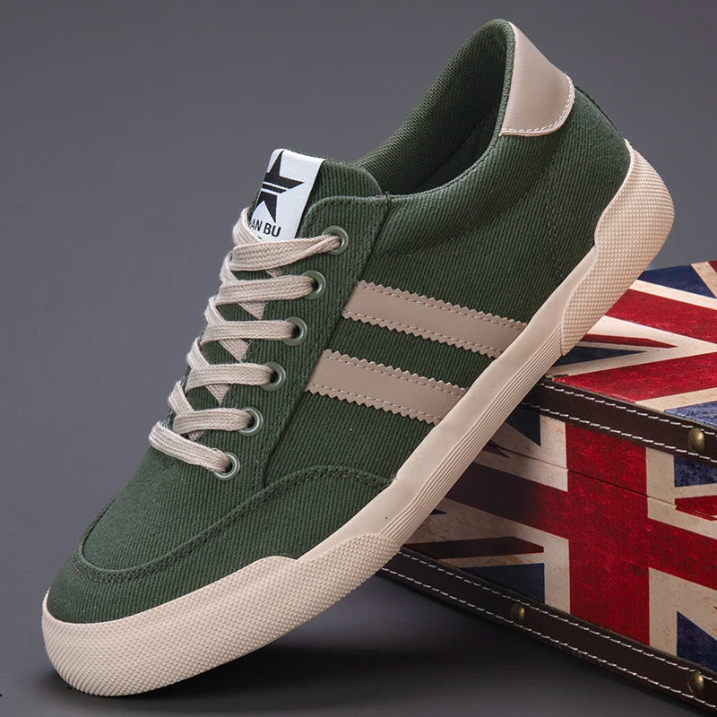 Chaussures rétro en toile rouge pour hommes, baskets plates décontractées de styliste à lacets, vulcanisées, nouvelle collection printemps été 2023