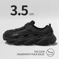 Sandales d'été super légères pour hommes, baskets imperméables à enfiler, semelle oligoptics, toboggans, pêche, conduite, jogging en plein air, chaussures plates