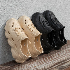 Sandales d'été super légères pour hommes, baskets imperméables à enfiler, semelle oligoptics, toboggans, pêche, conduite, jogging en plein air, chaussures plates