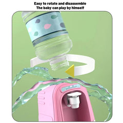Mini maison de jeu, distributeur d'eau de dessin animé, rotatif et détachable, Machine à boissons pour enfants, jouets interactifs pour enfants, 1 pièce