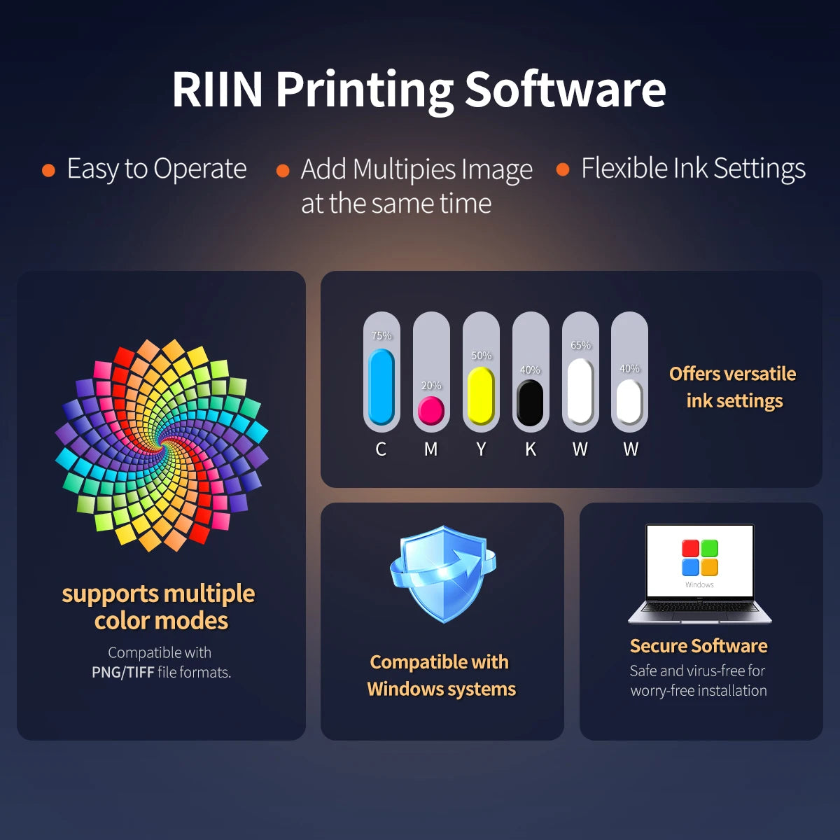 Colorsun A3 DTF imprimante pour Epson XP600 DTF Machine d'impression Impresora A3 DTF imprimantes pour T-Shirts sweats à capuche tout tissu