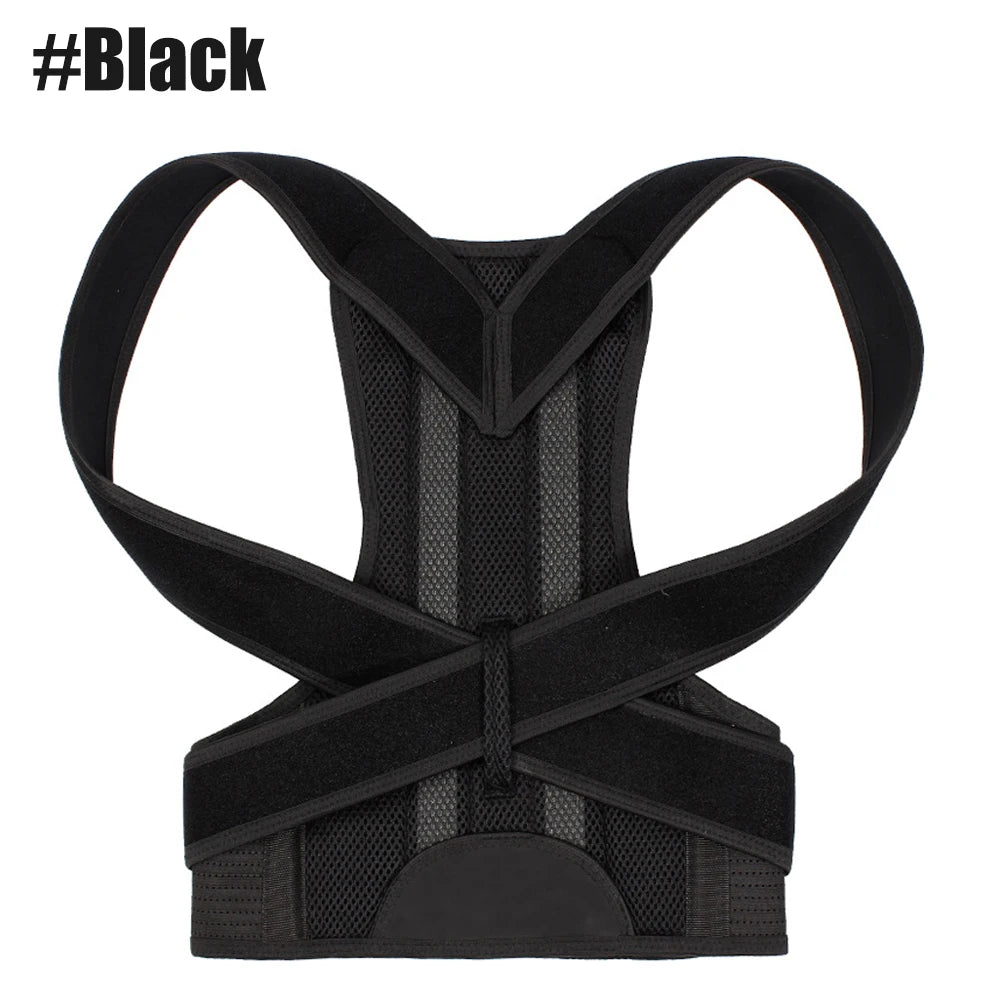 Professional Back Brace for Women and Men Posture Corrector Improve Posture Lumbar Support Shoulder Lower Upper Back Pain Relief