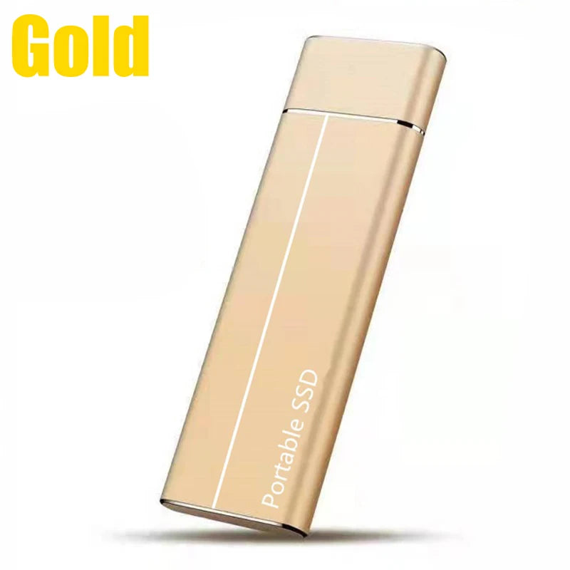 Disque SSD d'origine 256 to SSD Portable 2 to disque dur externe haute vitesse 4 to disque dur de masse pour ordinateurs portables/PC/téléphone/MAC