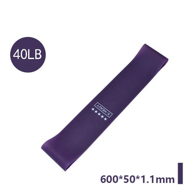 Équipement d'entraînement de Fitness Portable, bandes de résistance en caoutchouc, Yoga, gymnastique, gomme élastique, force, Pilates, Crossfit, sport de poids pour femmes