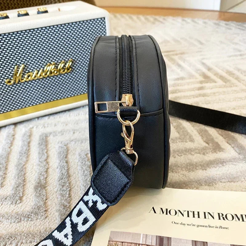 Petit sac à bandoulière en cuir PU pour femmes, sacoches à fermeture éclair, sacs à main de luxe de styliste, sac de voyage d'été pour femmes