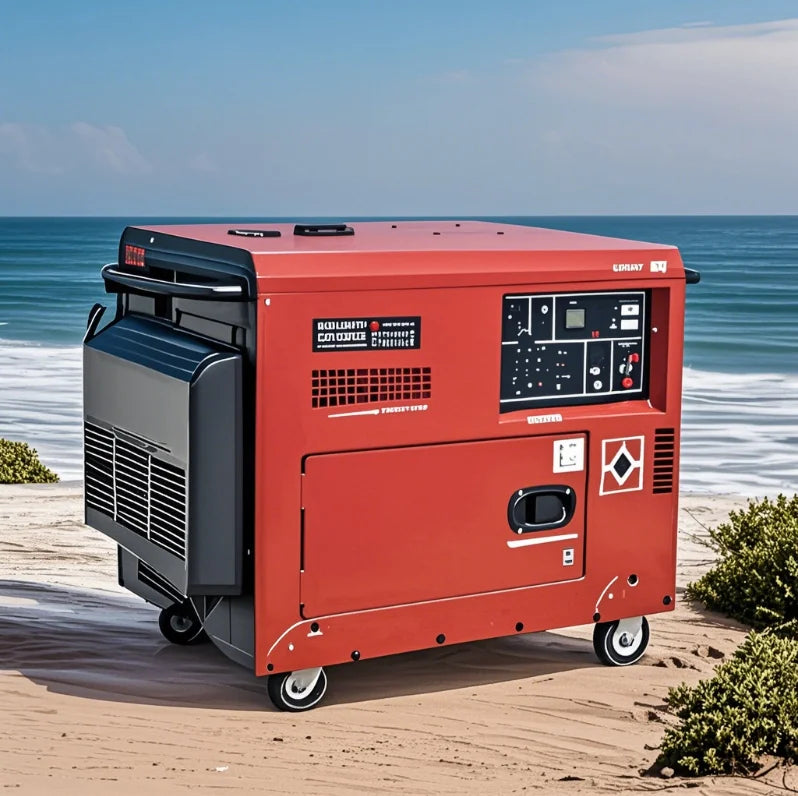 Générateur diesel Super silencieux à vendre, 3kw 5kva 6kw 7kw 10kva 50HZ 60HZ 110V 220V, générateurs électriques portables pour la maison 10kw