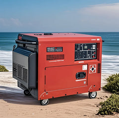 Générateur diesel Super silencieux à vendre, 3kw 5kva 6kw 7kw 10kva 50HZ 60HZ 110V 220V, générateurs électriques portables pour la maison 10kw