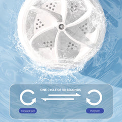 Mini Machine à Laver à Turbine Ultrasonique pour Vêtements de Bébé, Lave-illant Portable, Hôtel de Voyage pour Livres, Chaussettes et Sous-Vêtements