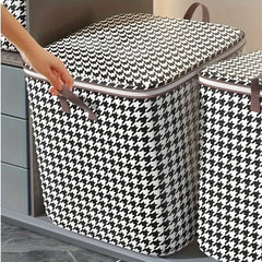 Boîte de rangement pliable pour couette et vêtements, grande capacité, sacs de tri de couverture, Cisco anti-poussière, rangement sous le lit, évaluation