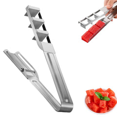 Coupe-pastèque en acier inoxydable, artefact de salade, trancheur de fruits, outils de coupe, pelle à pastèque, accessoires de cuisine, Gadgets 2025