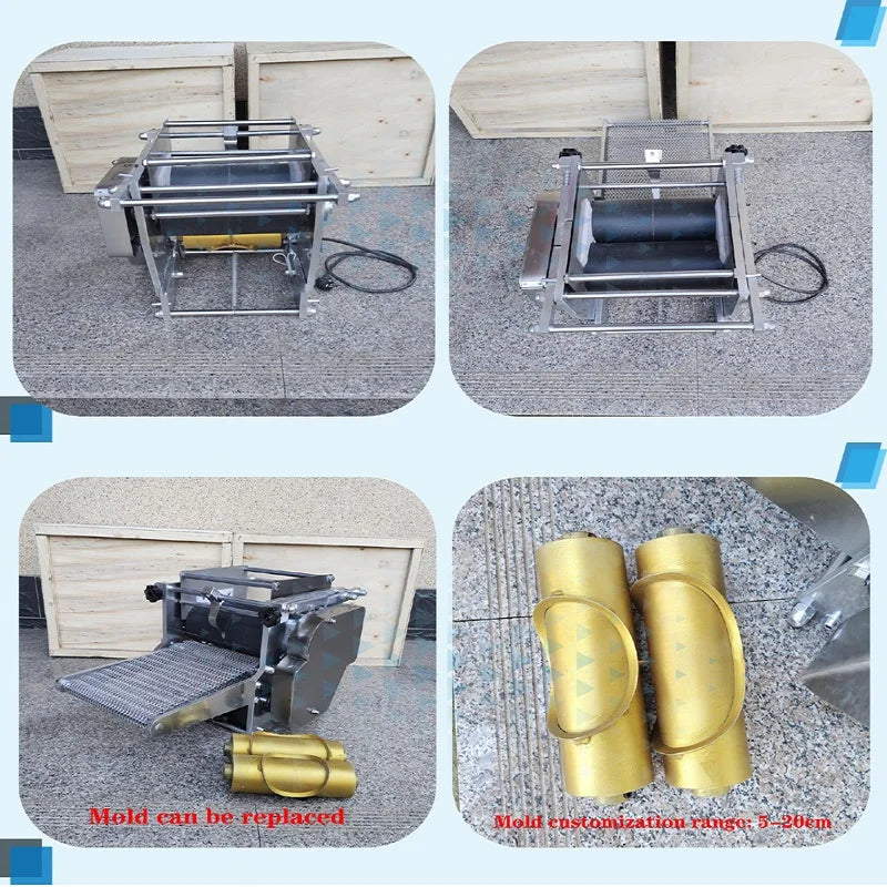 Machine automatique de fabrication de Tortilla Chapati, farine de maïs, presse Taco, petite Machine industrielle pour Tortilla, Machine à pain Tortilla