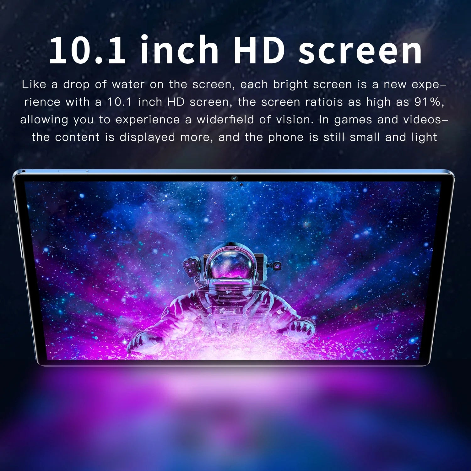 New 10.1 Inch Tablets Octa Core 6GB RAM 128GB ROM Google Play Dual SIM 3G Phone Call Dual Cameras Wifi Tablet pc