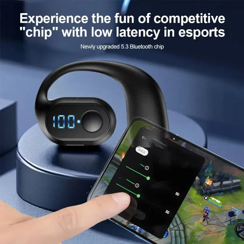 Bluetooth 5.3 casque TWS sans fil crochet d'oreille écouteur HiFi stéréo réduction du bruit casque étanche écouteurs pour Huawi Xiami