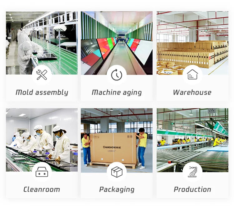 Fabricant Smart Tv Television 24 32 40 43 50 55 65 pouces LED avec Android WIFI Webos Tizen System TV