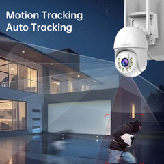 Lenovo 5MP caméra intelligente Wifi PTZ extérieure 5x Zoom numérique suivi automatique ONVIF CCTV caméra IP sécurité caméra de Surveillance vidéo