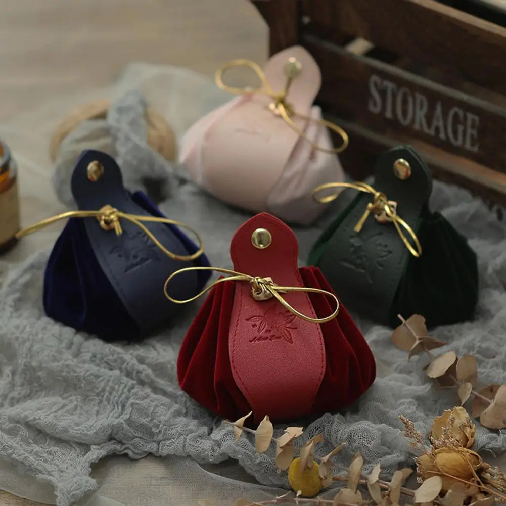 Sac cadeau de bonbons en cuir, proximité wstring, structure de gril à glouton, cadeau d'implémentation, fête festive, poudres de bonbons, boîte cadeau de mariage