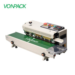 VONPACK FR-900 Machine de thermoscellage horizontale automatique de sacs en plastique Machine de scellage de bande continue pour les aliments de cuisine industrielle