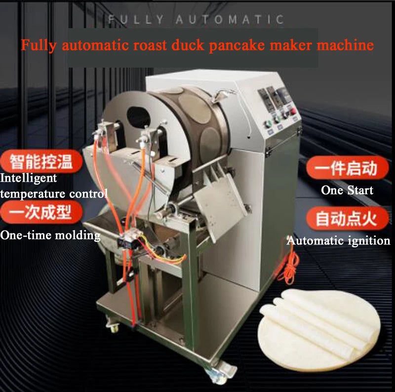 Tortilla de maïs industrielle automatique faisant la Machine de presse Roti Chapati fabricant printemps rouleau peau gâteau pressage Machines