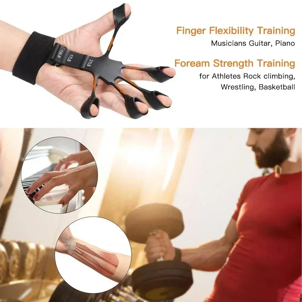 Renforceur de poignée, outils physiques, guitare, entraîneur de doigts, entraînement et exercice, gymnastique, résistance au 6ème niveau, extenseur de Gripster