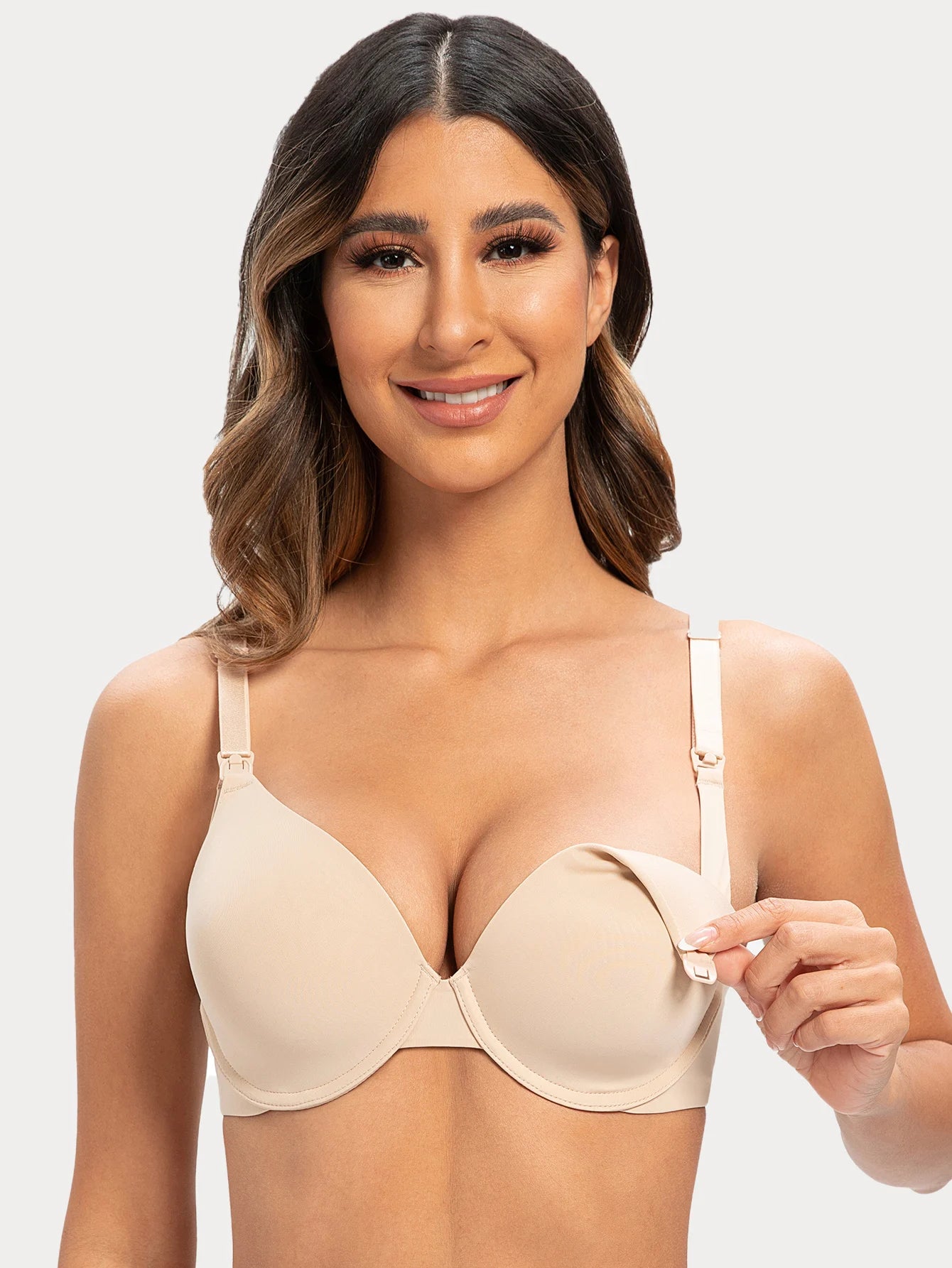 Soutien-gorge d'allaitement à armatures pour maternité, grande taille