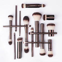Hourglass-Pinceaux de maquillage, poudre, fond de teint, correcteur, fard à joues, bronzant, ombre à barrage, eye-blogueur, pinceau sculptant