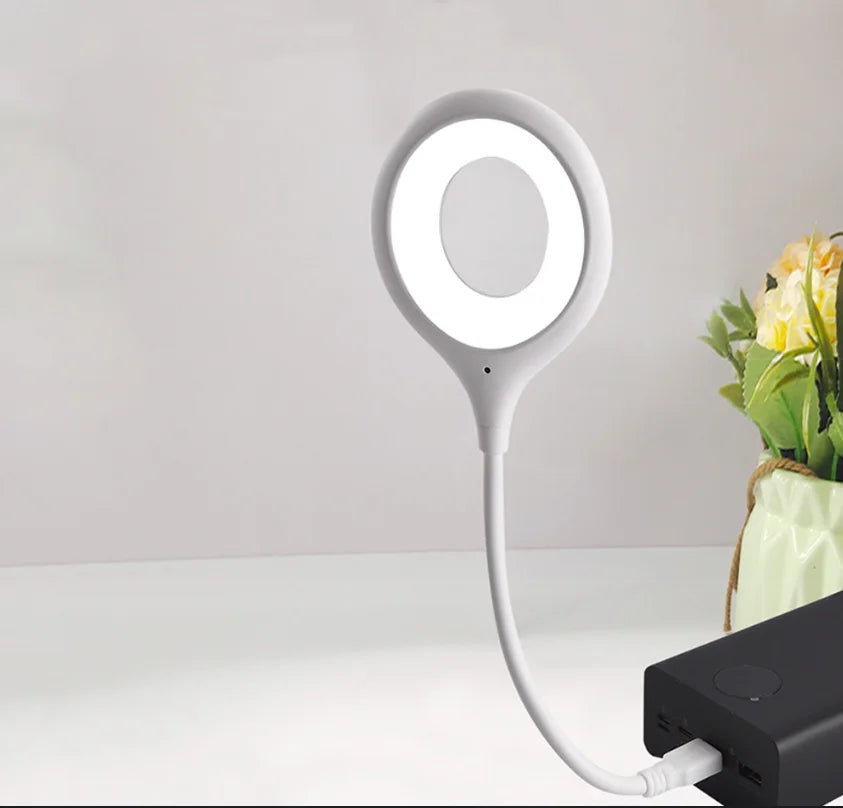 Foldable USB Desk Lamp Night Lights Lighting Plug-In Table Lamps Portable Desk Lights Eye Protection Reading Desk Night Light