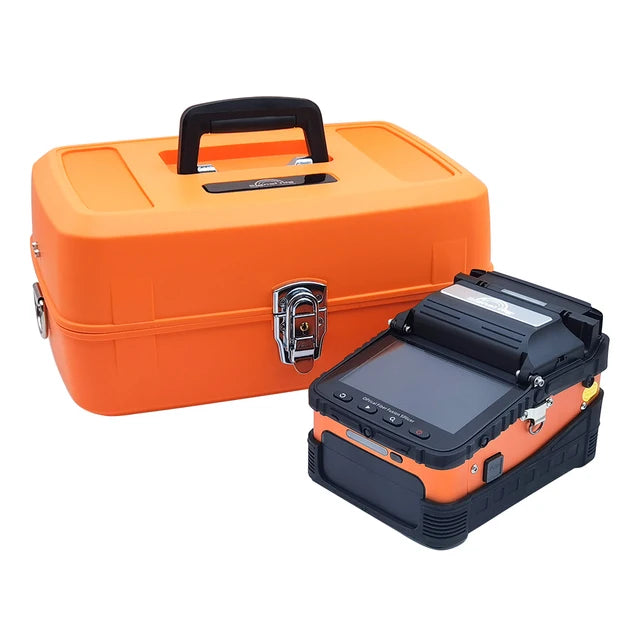 Signalfire AI-9 AI-6Ap Machine d'épissure de Fusion 6 moteur 5S machine d'épissage avec kits d'outils de compteur de puissance optique VFL CE livraison gratuite