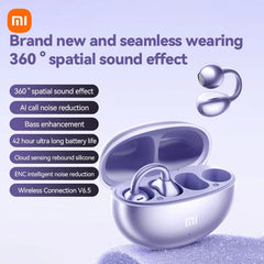 XIAOMI Mijia écouteur sans fil oreille ouverte M91 pince d'oreille ENC casque Bluetooth 5.4 HD appel contrôle tactile casque pour Android iOS
