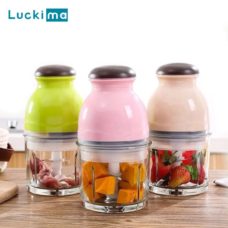 Mélangeur électrique domestique pour centre commercial, petit broyeur, fabricant d'aliments pour bébés, hachoir à viande, hachoir à légumes, fruits, Ju479