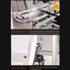 PBOBP-Machine à emballer automatique pour liquides, 500g, emballage de pâte, liquide, Vauxhall et bancs