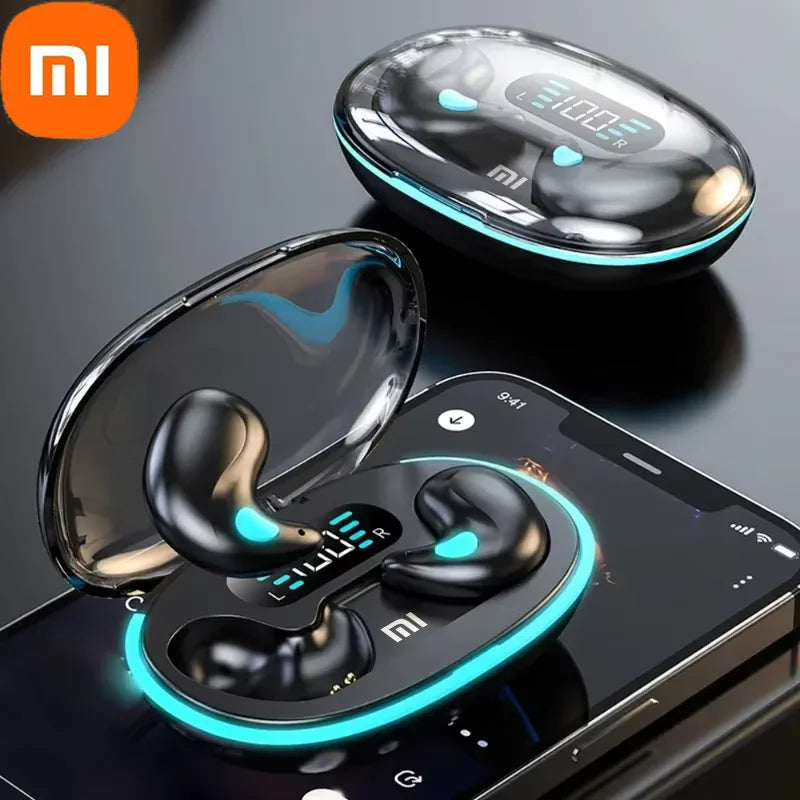 Xiaomi X55 écouteurs de couchage sans fil Mini casque TWS Bluetooth écouteur stéréo casques cachés avec micro HD appel étanche