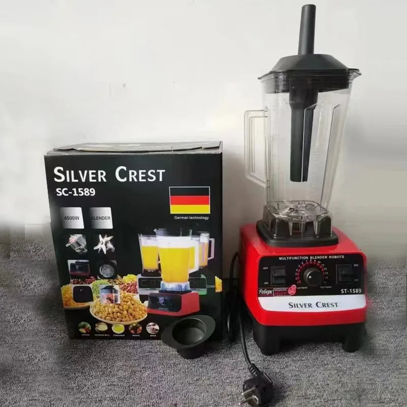 SILVER CREST-Mélangeur grande puissance 2 en 1, 4500W, avec 2 tasses, pour bébé, à usage domestique