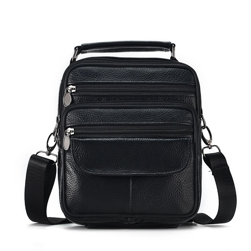 JOYIR hommes en cuir véritable sacs à bandoulière sac de messager pour homme sacs à bandoulière à la mode décontracté voyage sac à bandoulière sacs à main