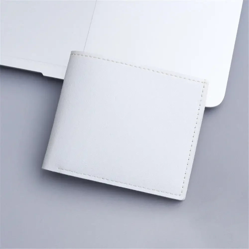 Men Purse Black Coin Wallet Male Business Id Cards Holder Pu Leather Multiple Slot Casual Large Capacity Dollar Coin Money Bags
