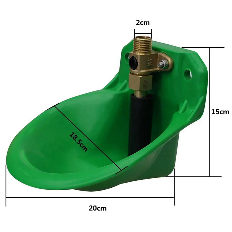 A33Z-2X automatique Durable mouton abreuvoir tasse Catter chèvre bol à boire cheval distributeur d'eau outil ferme Animal vache plastique utilisation