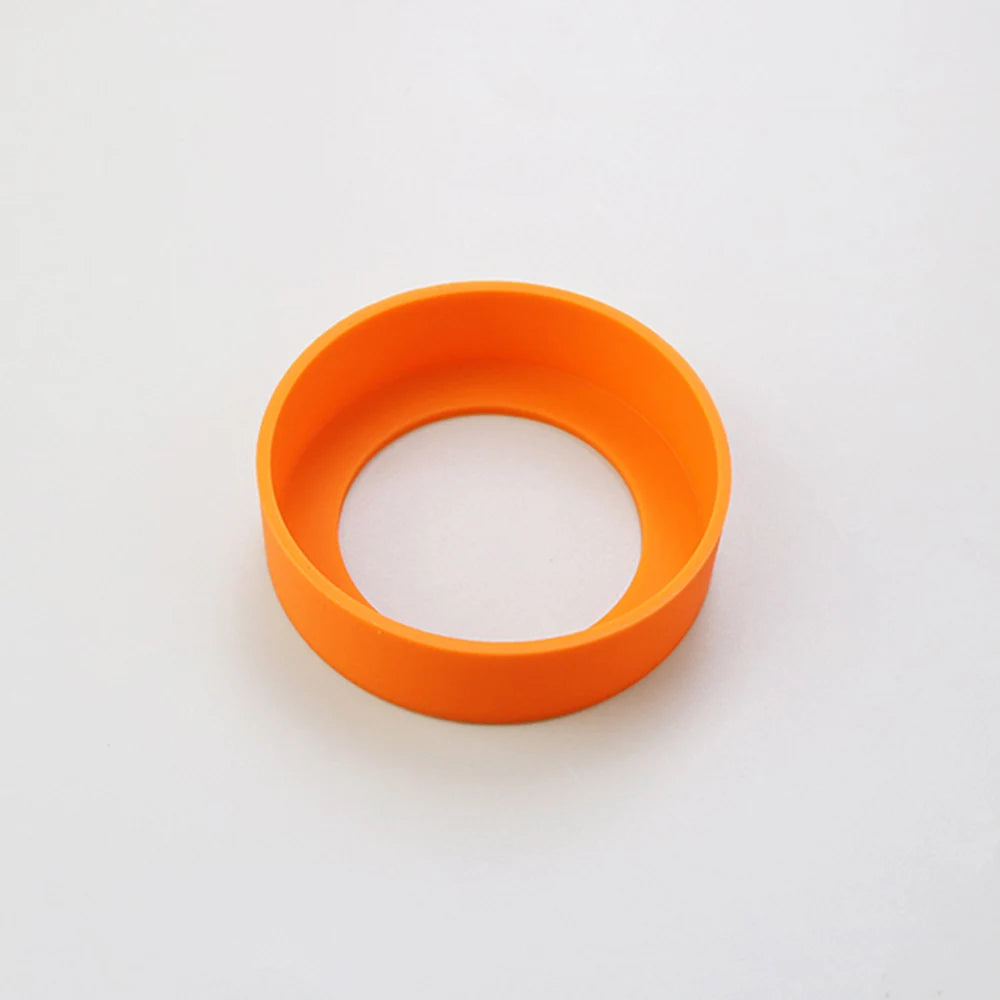 Couvercle inférieur de tasse en Silicone de 7cm, gaine de manchon de dessous de verre, anneau inférieur de tasse de 70MM, résistant à l'usure, couvercle inférieur incassable