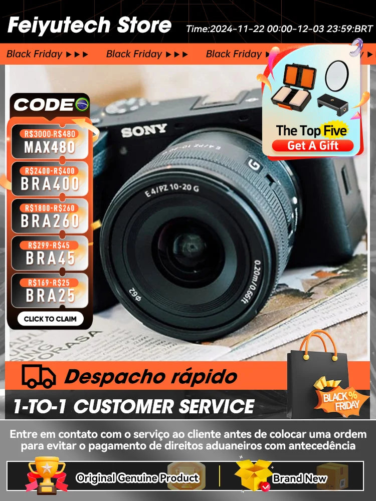Sony A6700 APS-C appareil photo numérique Compact sans miroir photographe photographie 4K vidéo 5 axes caméras de stabilisation d'image A6700