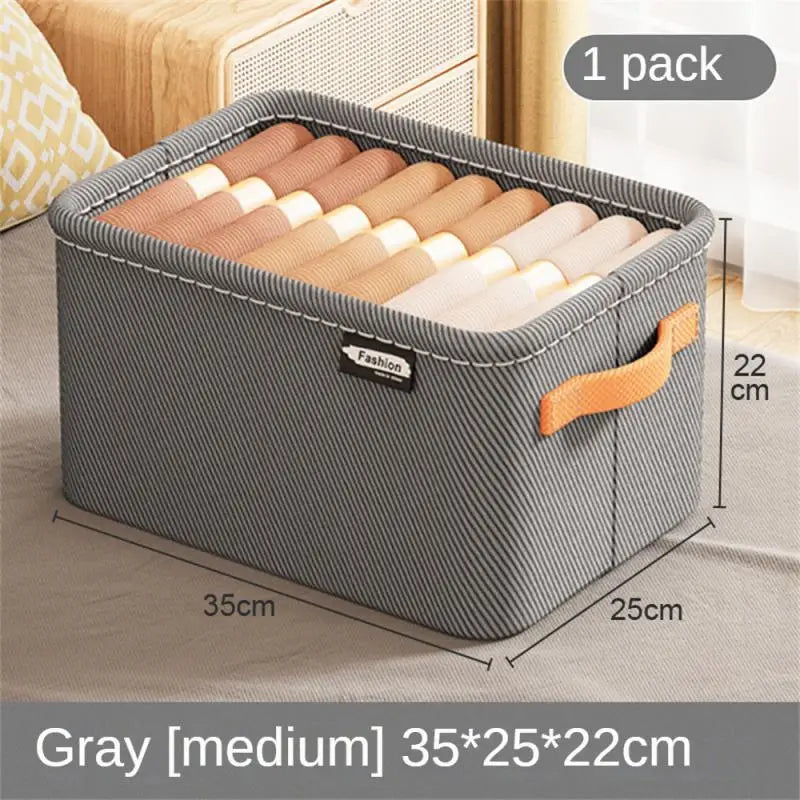 Clothes Organizer Trousers Clothes Jeans Storage Box Wardrobe Clothes Organizer Underwear Bra Socks Artifact Compartment Box