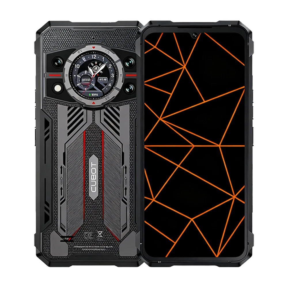 Cubot Smartphone robuste Kingkong 11 Android 15 dimension 7025 5G téléphone portable 16GB + 256GB 10200mAh 108MP 33W téléphone portable NFC