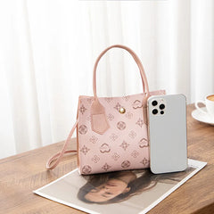 Sac à bandoulière imprimé rétro minimaliste urbain, Mini sac contrasté, sac à main croisé diagonale de grande capacité à la mode