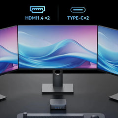 2025 Mini PC Core i9 8950HK Windows 11 Pro ordinateur de bureau ordinateur de jeu 16GB Ram 1TB SSD WiFi6 BT5.2 4K 60Hz petit ordinateur de poche