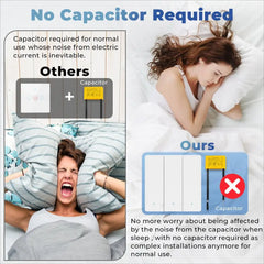 Haozee Zigbee – interrupteur mural intelligent + capteur de présence, prise électrique, aucun neutre, aucun condensateur requis, Assistant domestique Z2M