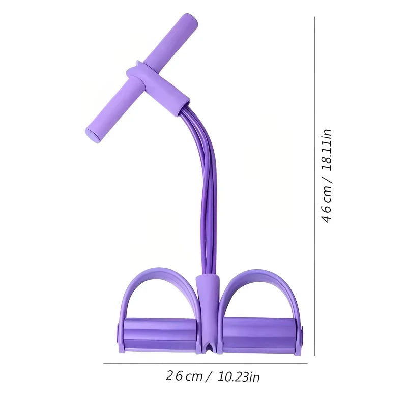 Corde de traction à pédale, équipement de Fitness domestique multifonctionnel, Yoga, renforcement Abdominal, corde de Tension élastique